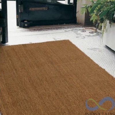 Tapis coco écru