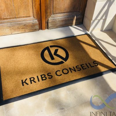 Tapis velvet avec bords Kribs